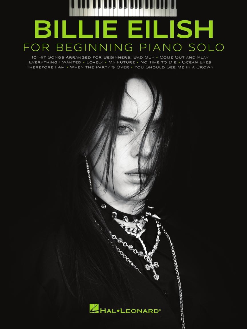 Billie Eilish: Beginning Piano Solo - Book