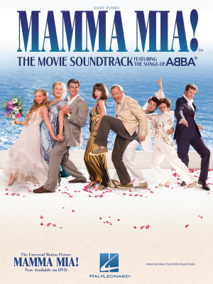 Mamma Mia! The Movie Soundtrack Featuring the Songs of ABBA - Easy Piano - Book