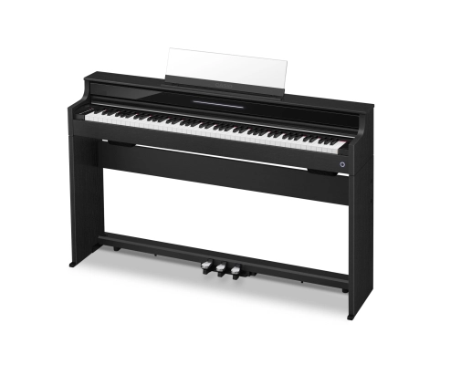 Casio - AP-S450 Celviano 88-Key Digital Piano - Black with Cabinet