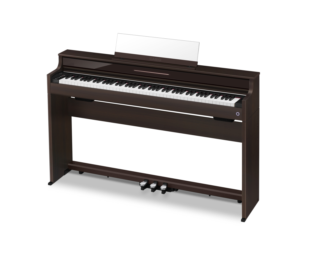 AP-S450 Celviano 88-Key Digital Piano - Rosewood Brown with Cabinet