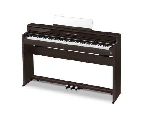 Casio - AP-S450 Celviano 88-Key Digital Piano - Rosewood Brown with Cabinet