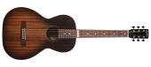 Godin Guitars - Mahogany Parlor Black Burst Acoustic\/Electric Guitar