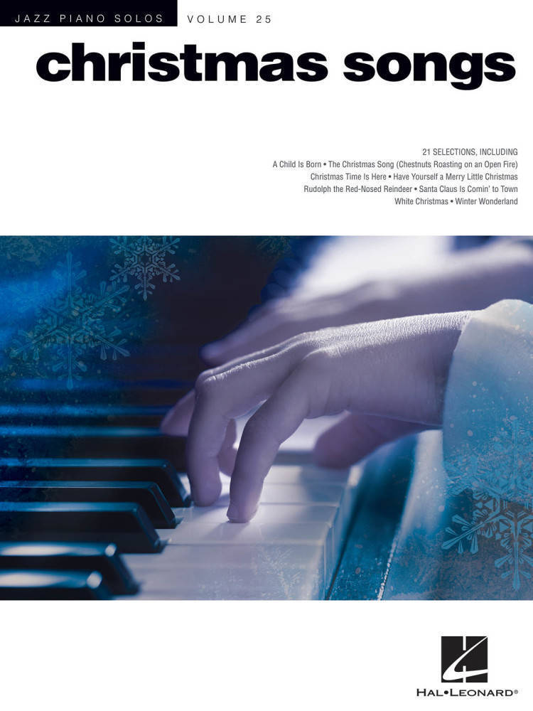 Christmas Songs: Jazz Piano Solos Series Volume 25 - Piano - Book