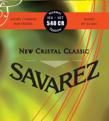 540CR New Cristal Classic Guitar Strings - Normal Tension