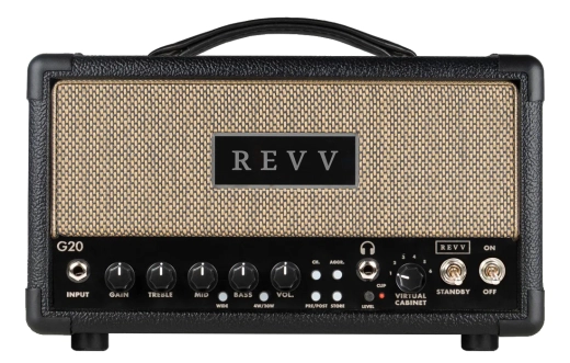 Revv - G20TS 20/4 Watt Tube Head - Black Tolex