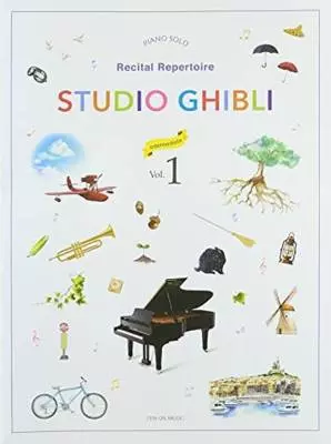 Zen-On Music Company - Studio Ghibli: Recital Repertoire Book 1 -  Intermediate - Piano - Book