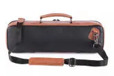 B-Foot and C-Foot Flute Case - Brown and Black