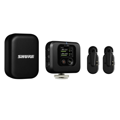 Shure - MoveMic Two Wireless Lavalier Microphone System with Receiver