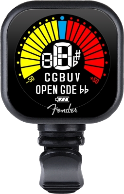 Fender - Flash 2.0 Rechargeable Clip-On Tuner