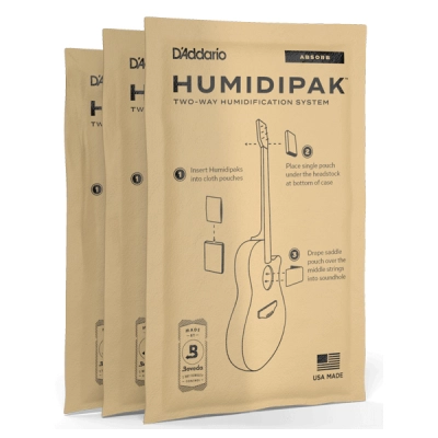 DAddario - Humidipak Absorb Replacement Packets (3-Pack)