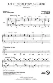 Let There Be Peace on Earth - Miller /Jackson /Christopher - SATB