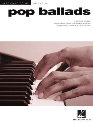 Hal Leonard - Pop Ballads: Jazz Piano Solos Series Volume 56 - Piano - Book