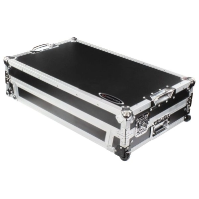 Rane Four 1U Flight Case with Laptop Platform and Wheels