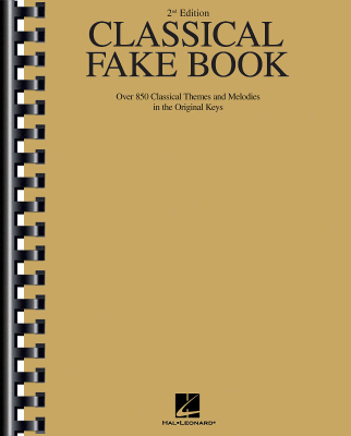 Hal Leonard - Classical Fake Book (2nd Edition) - C Instruments - Book