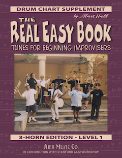 Sher Music - The Real Easy Book: Vol. 1, Drum Chart Supplement - Hall - Drum Set - Book