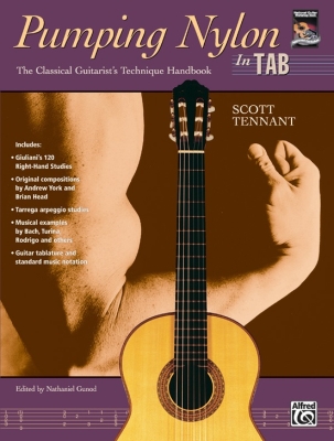 Alfred Publishing - Pumping Nylon: In TAB (The Classical Guitarists Technique Handbook) - Tennant - Classical Guitar - Book