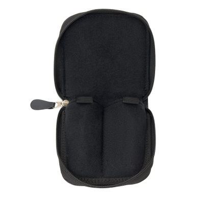 2-Piece Trumpet Mouthpiece Pouch - Leather, Zippered