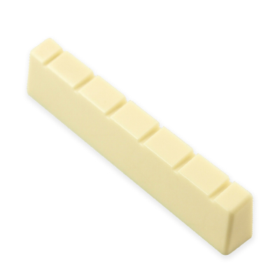 WD Music - Plastic Nut Slotted for Classical Guitar