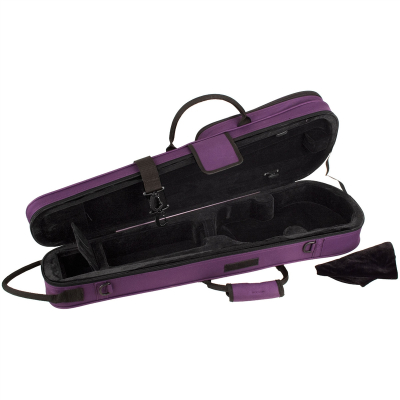 MAX Shaped 4/4 Violin Case - Purple