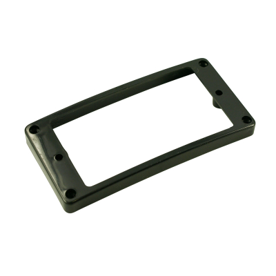 WD Music - High Arched Plastic Humbucker Pickup Mounting Ring - Black