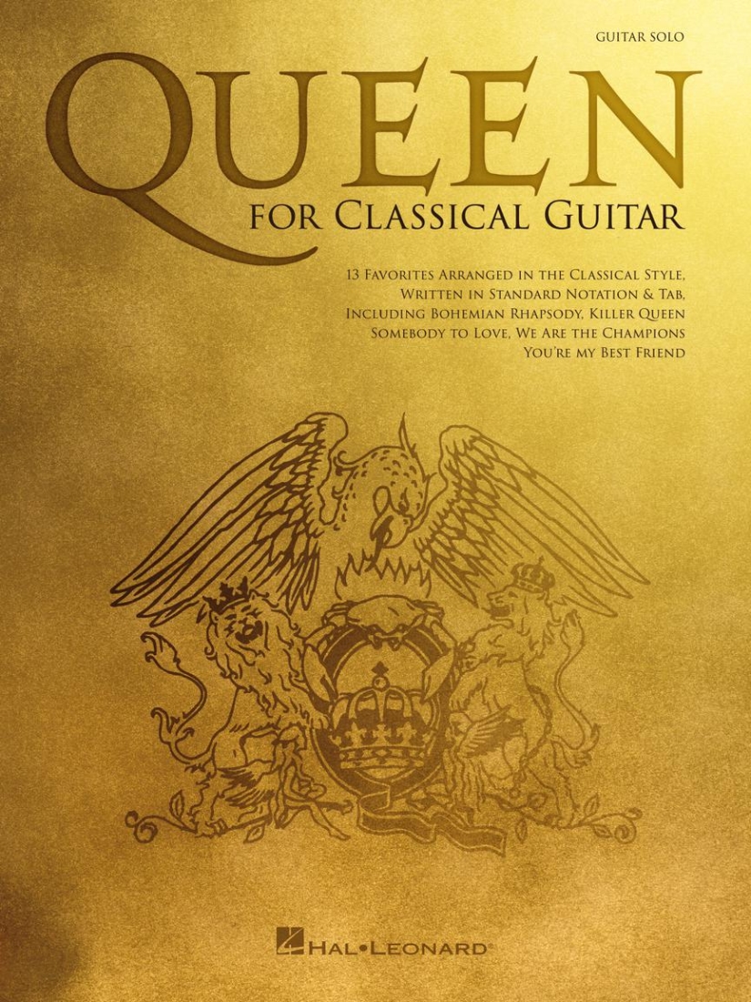 Queen for Classical Guitar - Book