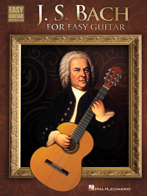 Hal Leonard - J.S.Bach for Easy Guitar Bach Guitare (tablatures) Livre