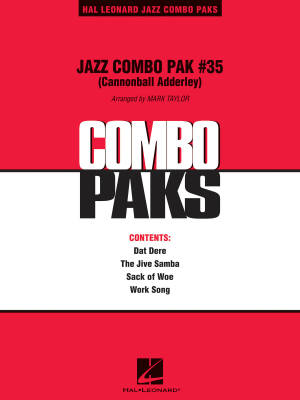 Hal Leonard - Jazz Combo Pak #35 (Cannonball Adderley) - Taylor - Jazz Combo/Audio Online - Gr. 3