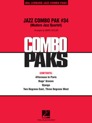 Jazz Combo Pak #34 (Modern Jazz Quartet) - Taylor - Jazz Combo/Audio Online - Gr. 3