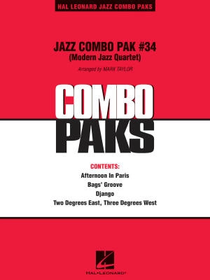 Hal Leonard - Jazz Combo Pak #34 (Modern Jazz Quartet) - Taylor - Jazz Combo/Audio Online - Gr. 3