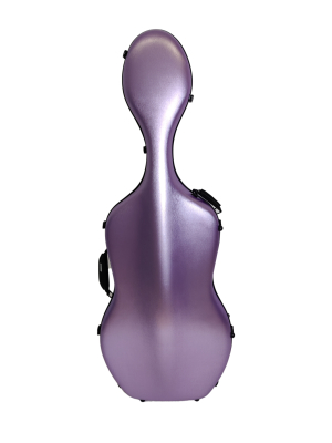 Cello Case with Wheels - 4/4, Purple