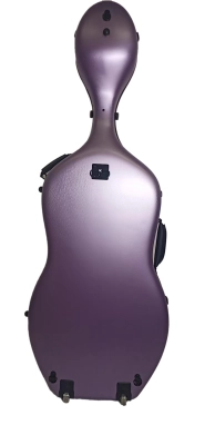 Cello Case with Wheels - 4/4, Purple