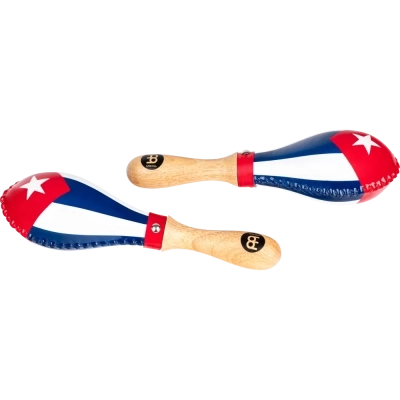 Traditional Rawhide Maracas - Cuba