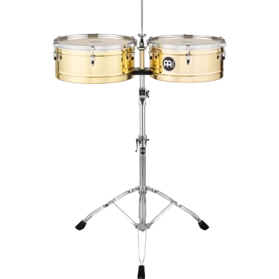 Meinl - Marathon Series 14 and 15 Timbales - Brass