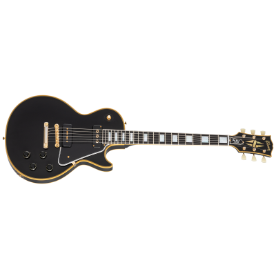 Gibson - LesPaul Custom1954 (reproduction, fini VOS, micro Staple en position manche)