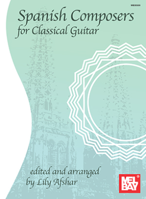 Mel Bay - Spanish Composers for Classical Guitare Afshar Guitare classique Livre