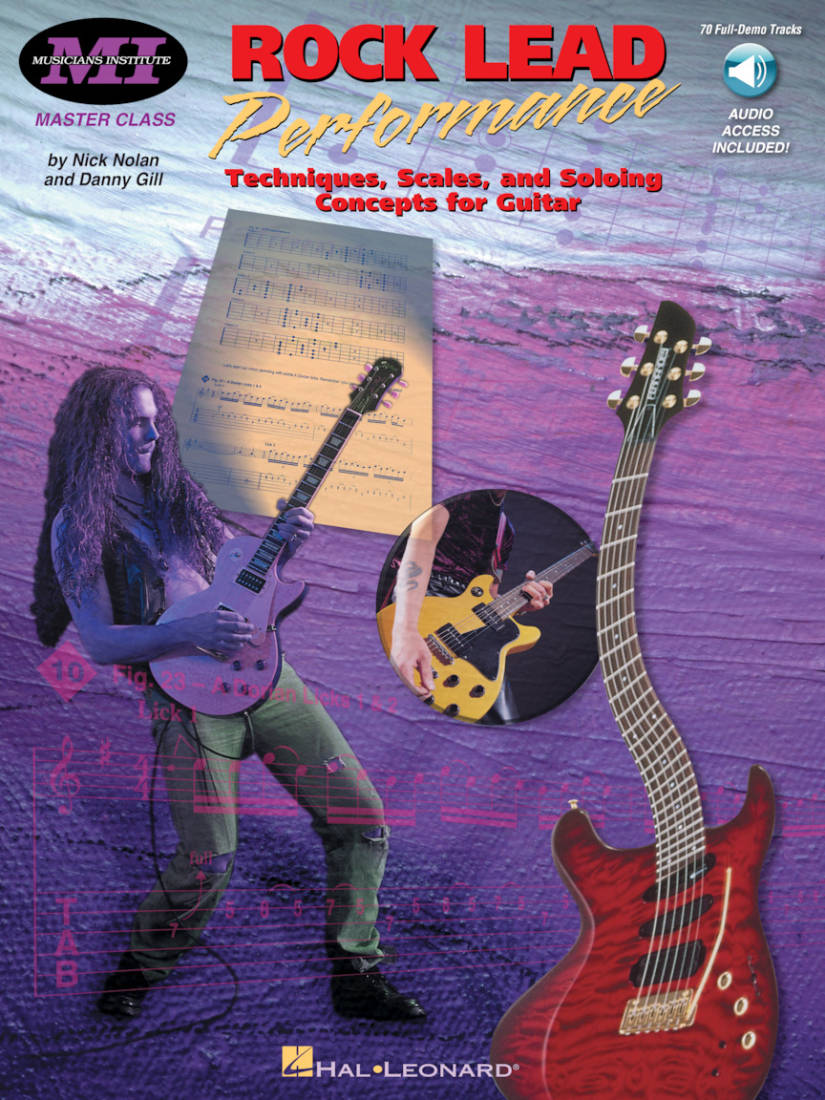Rock Lead Performance - Gill/Nolan - Guitar TAB - Book/Audio Online