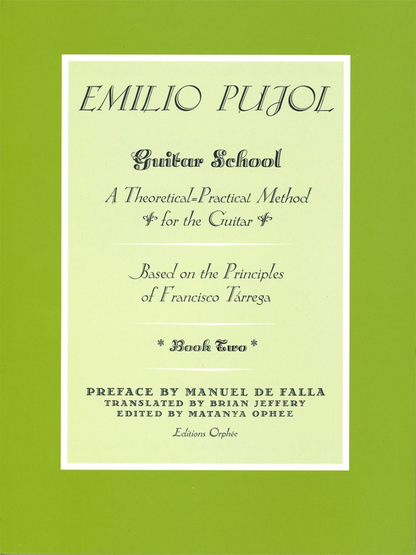 Guitar School Book 2 - Pujol/Ophee - Classical Guitar - Book