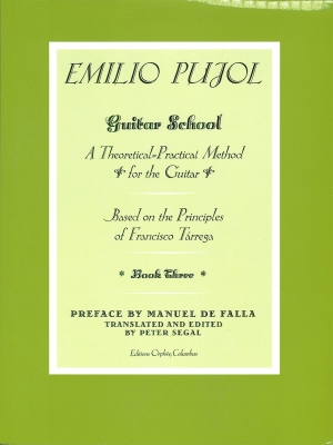Editions Orphee - Guitar School Book 3 - Pujol/Segal - Classical Guitar - Book