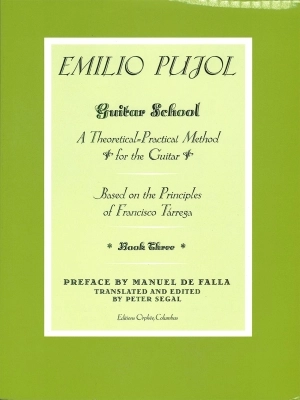 Guitar School Book 3 - Pujol/Segal - Classical Guitar - Book