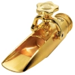 Durga V Alto Saxophone Mouthpiece - 7, Gold-Plated
