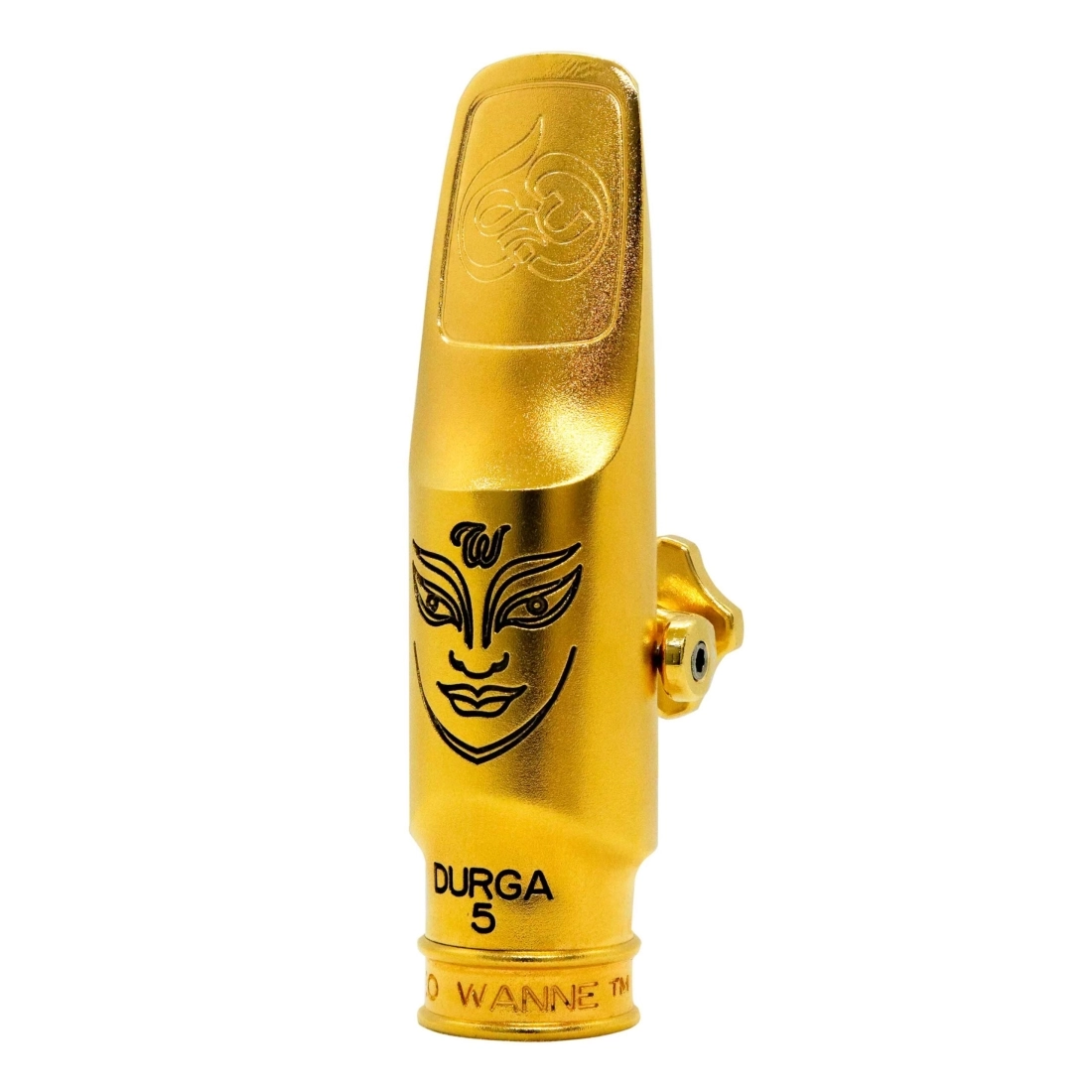 Durga V Alto Saxophone Mouthpiece - 8, Gold-Plated