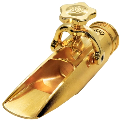 Durga V Alto Saxophone Mouthpiece - 8, Gold-Plated