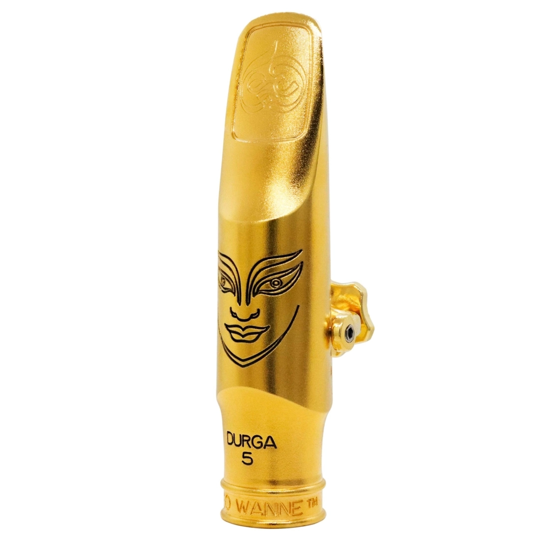 Durga V Tenor Saxophone Mouthpiece - 8*, Gold-Plated