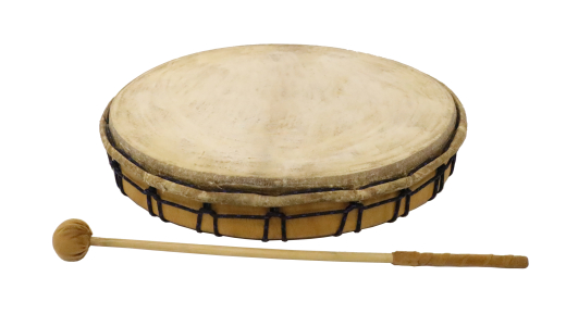 African Drums - Tambour sur cadre (grand, 18pouces)