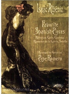 Theodore Presser - Favorite Spanish Pieces - Albeniz/Romero - Classical Guitar - Book