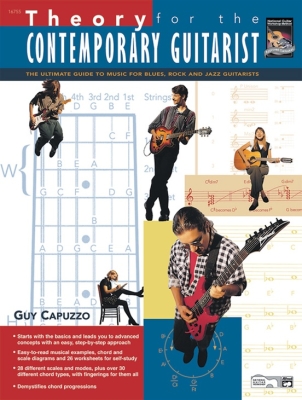 Alfred Publishing - Theory for the Contemporary Guitarist Capuzzo Guitare Livre