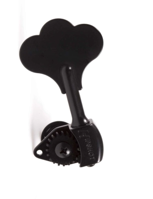 Hipshot - Licensed Ultralite Clover Key Bass Tuning Machine - Black