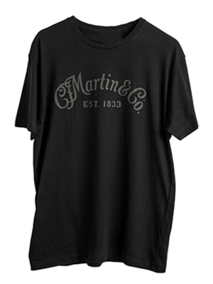 Martin Guitars - Tone On Tone Black T-Shirt