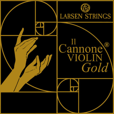 Larsen Strings - Il Cannone Gold Violin String Set