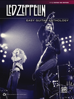 Alfred Publishing - Anthologie Led Zeppelin (guitare facile, tablatures)